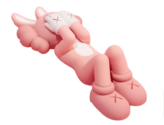 Sculpture HOLIDAY INDONESIA ACCOMPLICE PINK 2023 by Kaws - ArtAndToys
