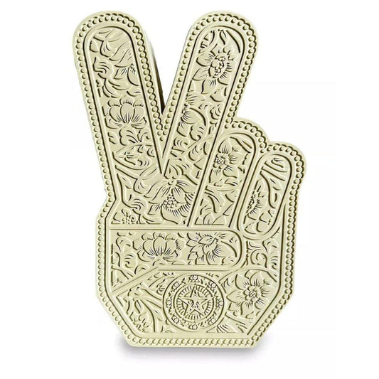 Sculpture PEACE FINGERS by SHEPARD FAIREY alias OBEY - ArtAndToys