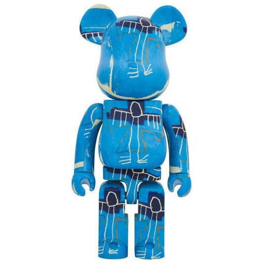 Sculpture 1000 Bearbrick Jean-Michel Basquiat v9 - ArtAndToys