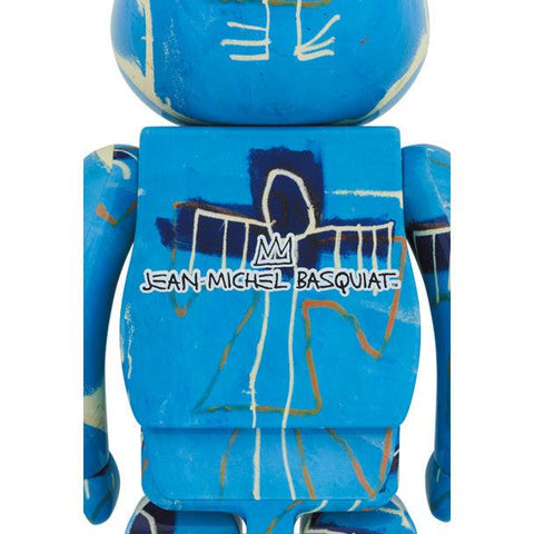 Sculpture 1000 Bearbrick Jean-Michel Basquiat v9 - ArtAndToys