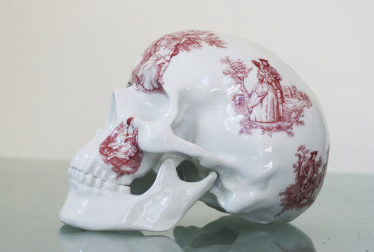 SKULL RED FRAGONARD BY NooN