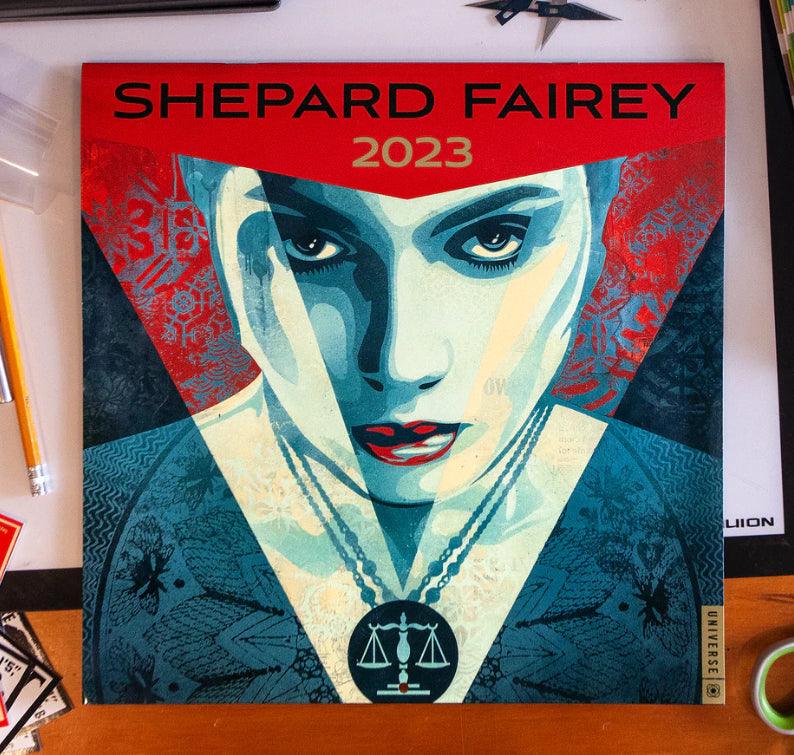 2023 WALL CALENDAR by SHEPARD FAIREY alias OBEY ArtAndToys