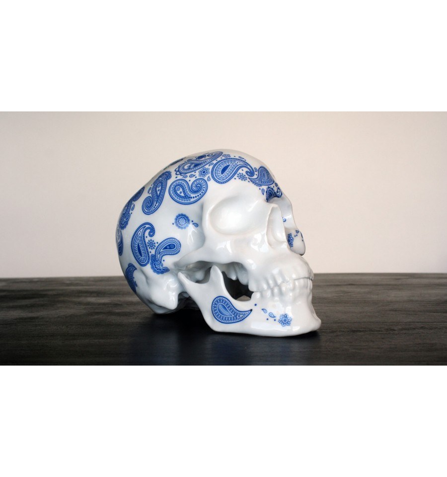 Skull Cashmere Blue by NooN