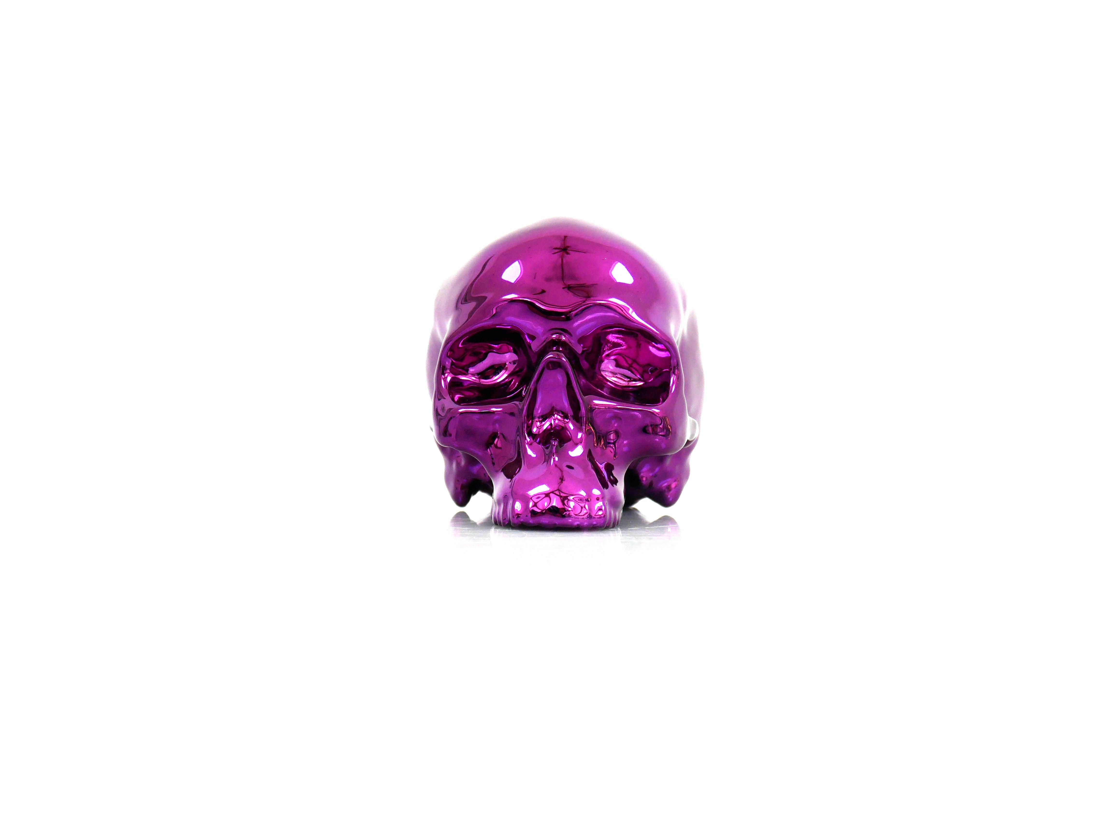 Skull Purple Chrome by NooN SIGNED