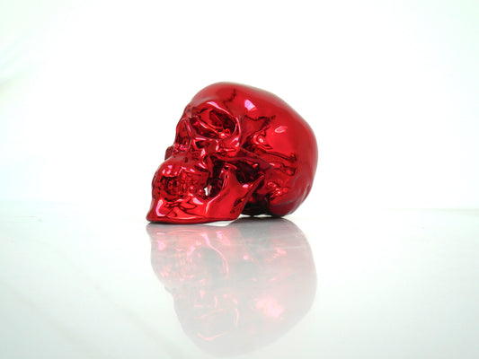 Skull Red Chrome by NooN