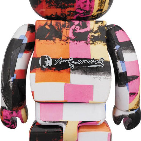 Sculpture 400% & 100% Bearbrick  Andy Warhol Last Supper