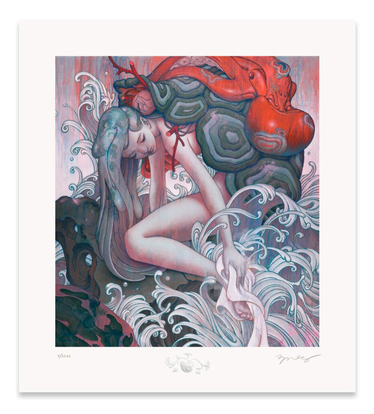 Print CHELONE by JAMES JEAN