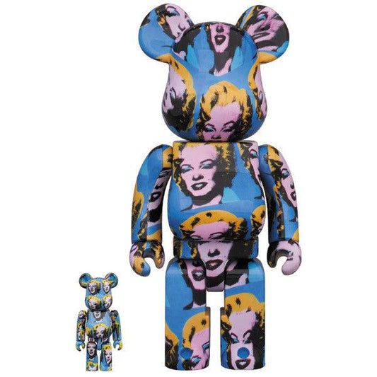 Sculpture 400% & 100% Bearbrick Andy Warhol Marilyn Monroe[PRE-ORDER]