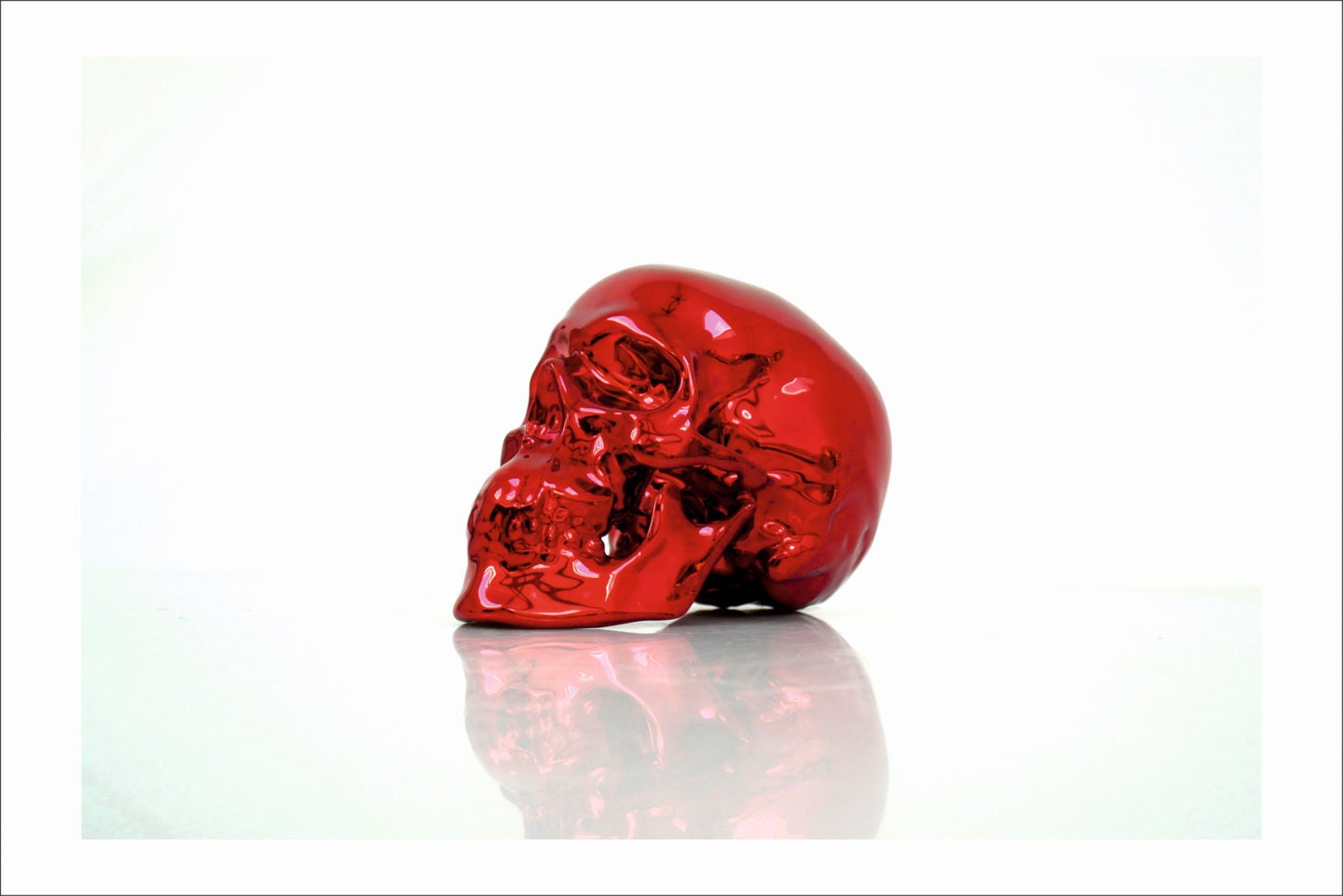 Print Skull RED CHROME by NooN