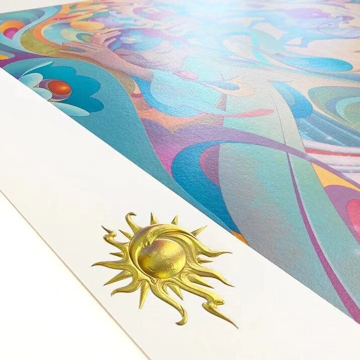 Print SummerCarnival of Dreams  by JAMES JEAN