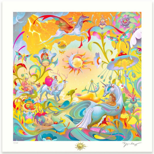 Print SummerCarnival of Dreams  by JAMES JEAN