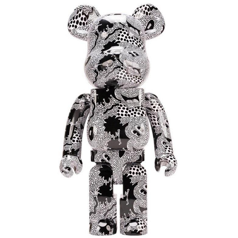 Sculpture 1000% Bearbrick Mickey Mouse Pattern by Keith Haring [Pre Order]