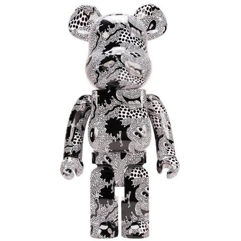 Sculpture 1000% Bearbrick Mickey Mouse Pattern by Keith Haring [Pre Order]