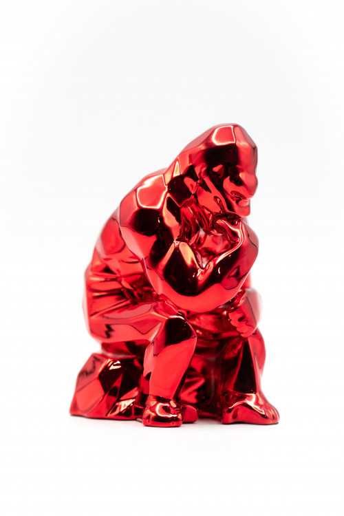 Sculpture Kong Penseur Edition by Richard Orlinski