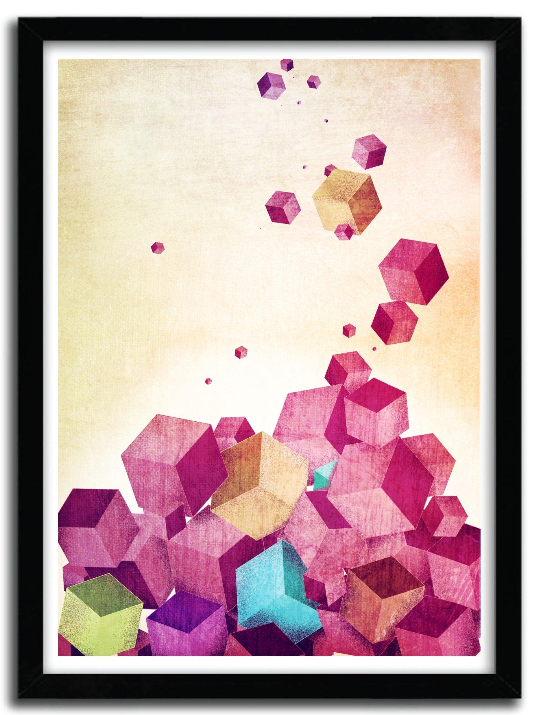 Affiche ABSTRACT by MIKE KOUBOU ArtAndToys