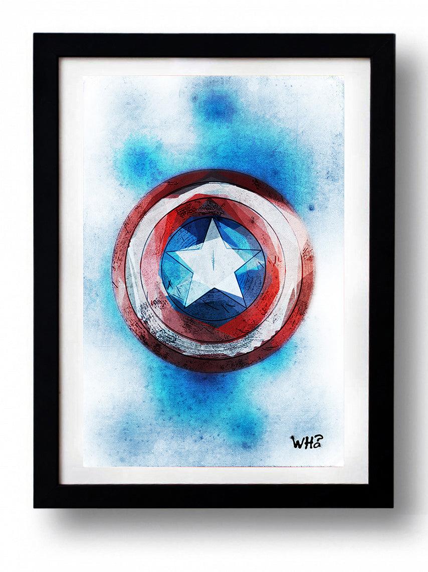 Affiche AMERCIAN SHIELD par WHO ArtAndToys