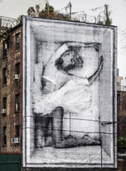Affiche BALLERINA IN CRATE EAST VILLAGE NYC by JR ArtAndToys