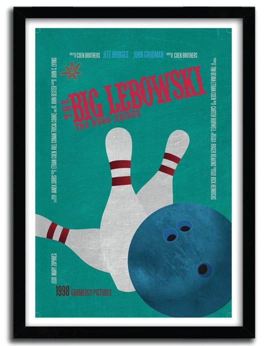 Affiche BIG LEBOWSKI by AYCAN YILMAZ ArtAndToys