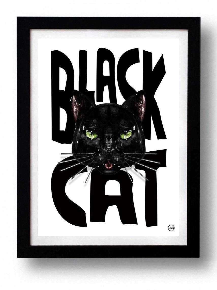 Affiche BLACK CAT 2  par Rubiant ArtAndToys