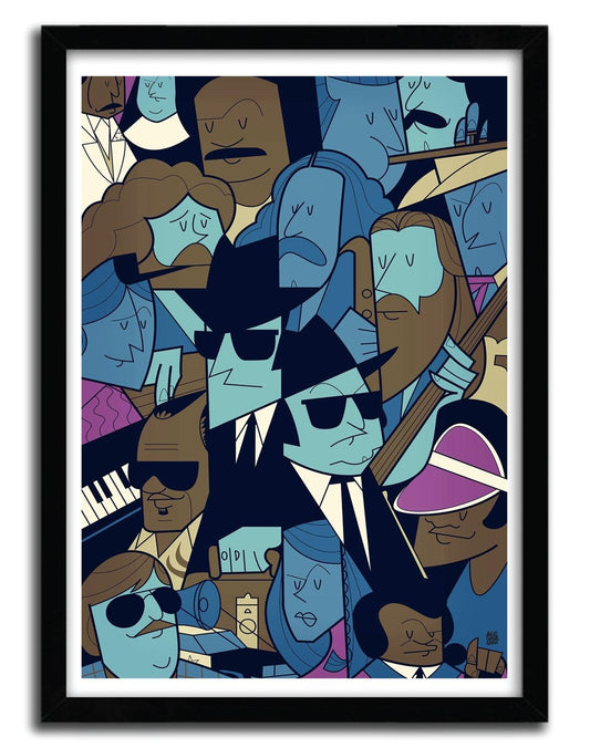 Affiche BLUES BROTHERS par Ale Giorgini ArtAndToys