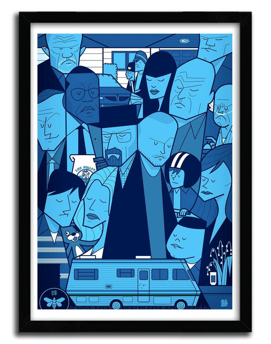 Affiche BREAKING BAD par Ale Giorgini ArtAndToys