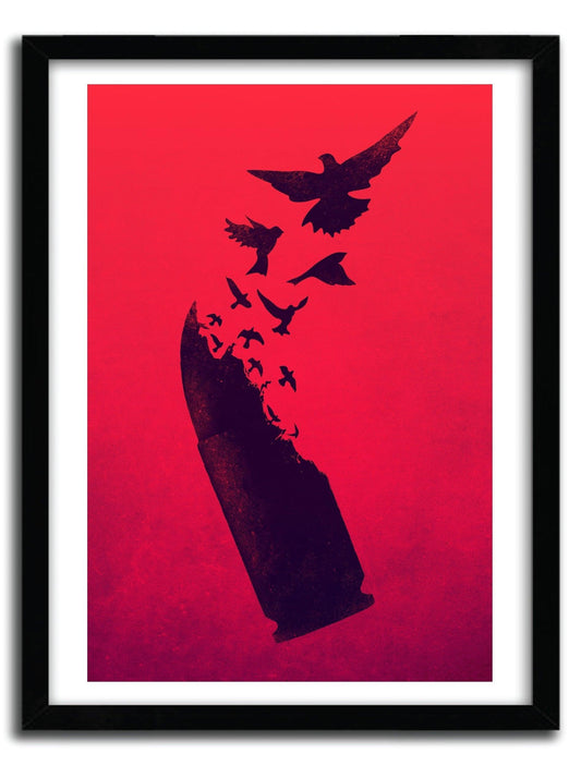 Affiche BULLET BIRDS by VICTORSBEARD ArtAndToys