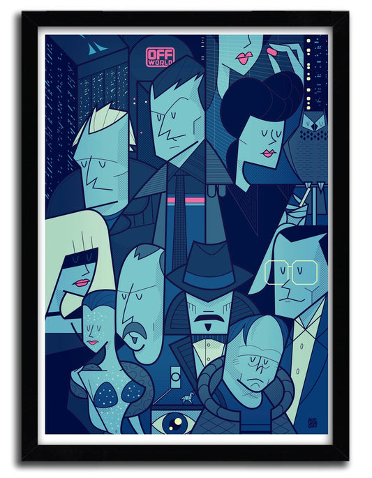 Affiche Blade Runner par Ale Giorgini ArtAndToys