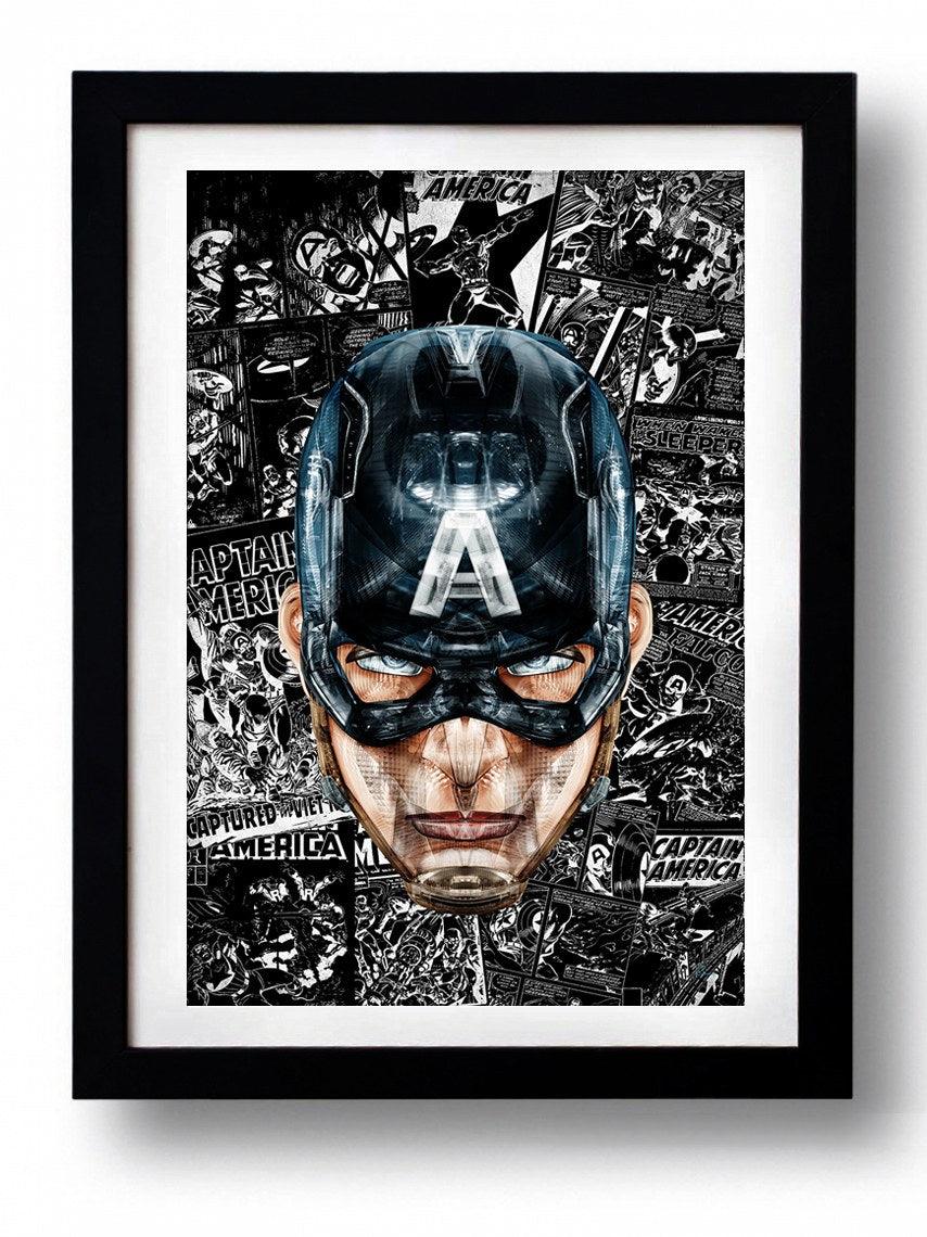 Affiche CAPTAIN  2  par Rubiant ArtAndToys