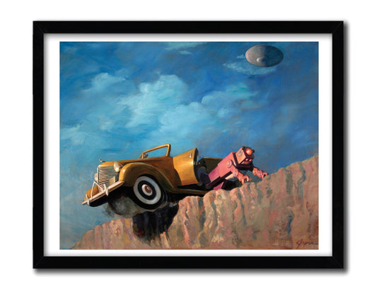 Affiche CLOSE CALL par ERIC JOYNER ArtAndToys