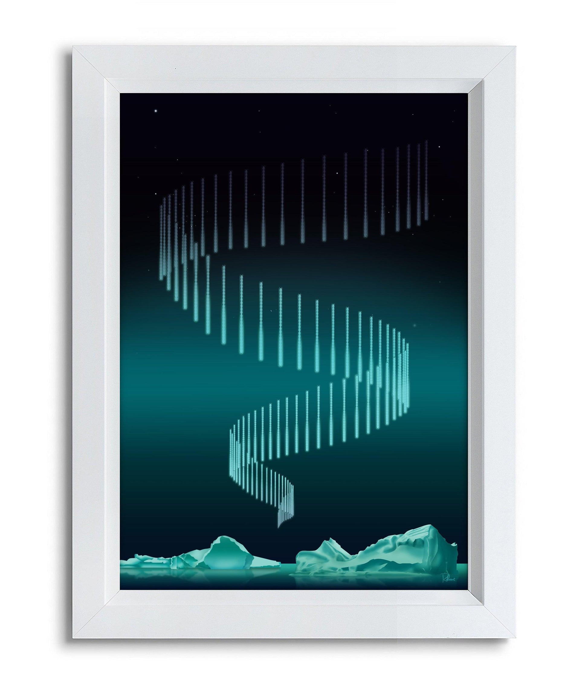 Affiche COLD WAVE par Rubiant ArtAndToys