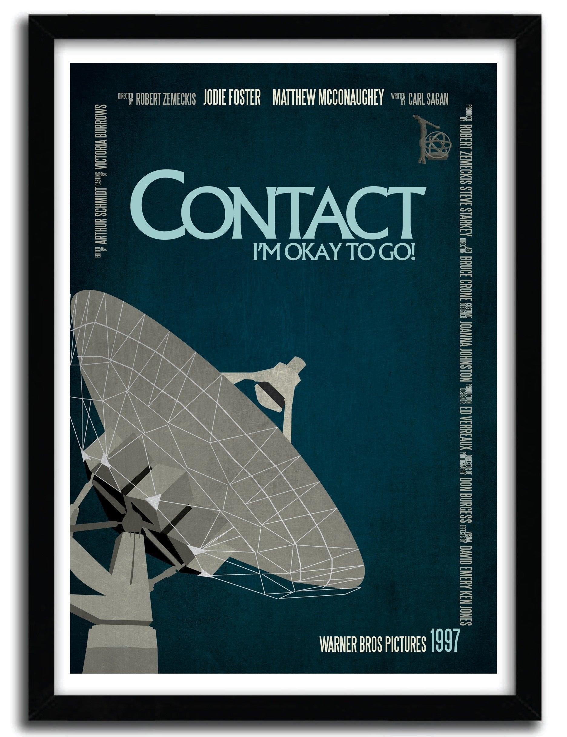 Affiche CONTACT by AYCAN YILMAZ ArtAndToys