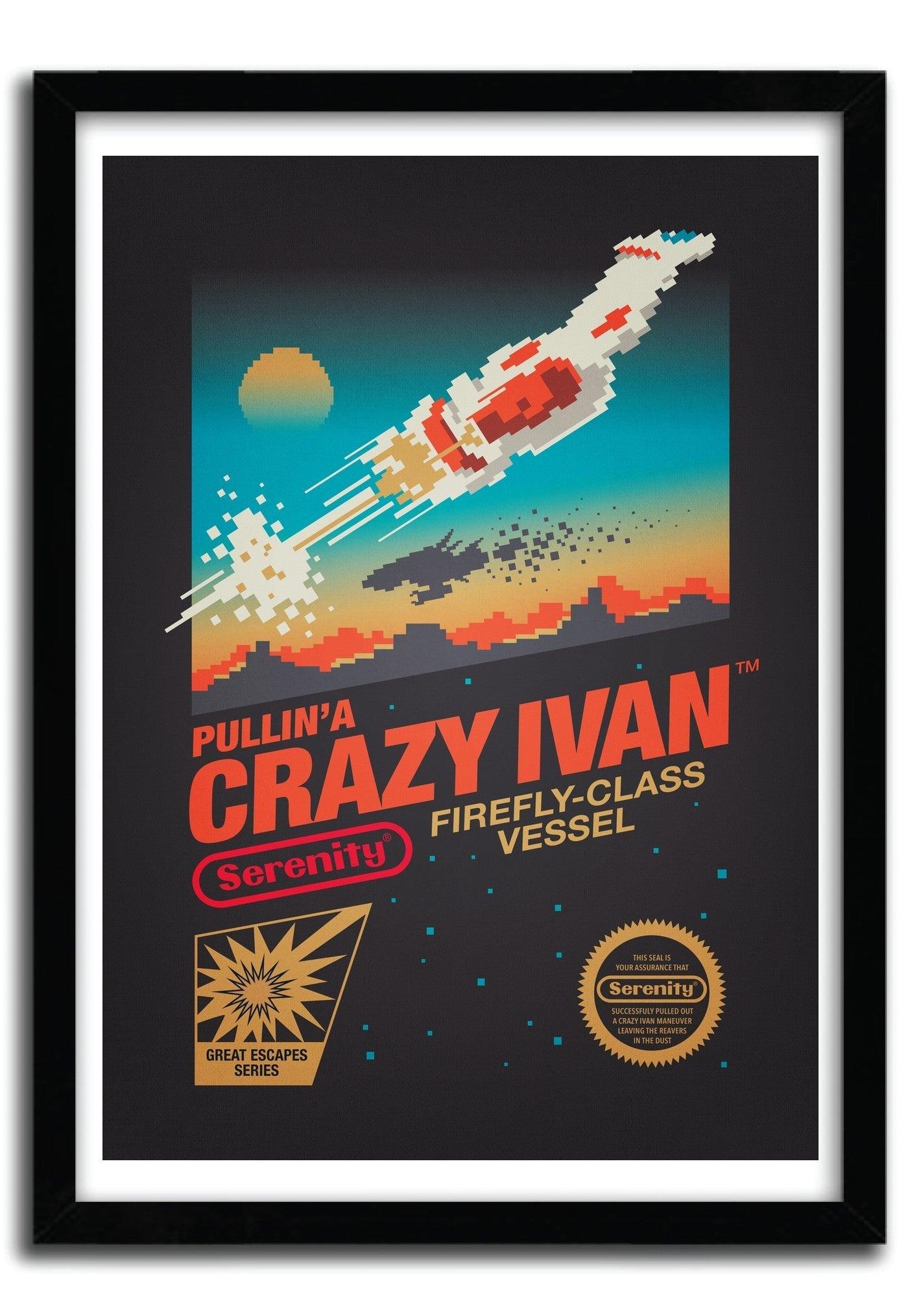Affiche CRAZY IVAN by VICTORSBEARD ArtAndToys