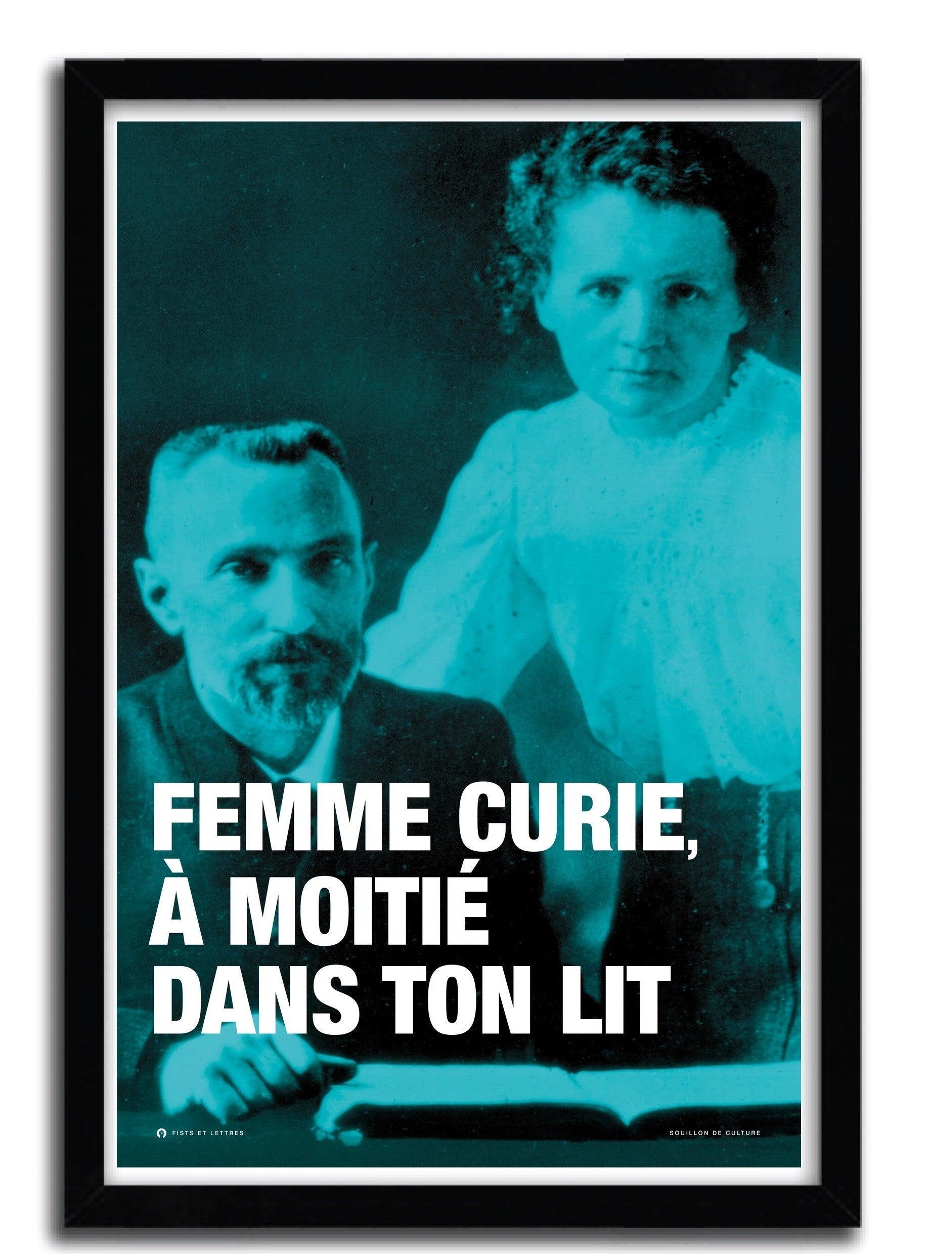 Affiche CURIE par FISTS ET DES LETTRES ArtAndToys