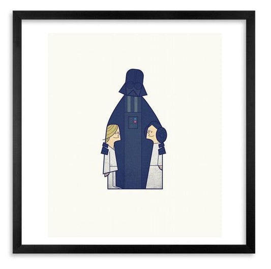 Affiche DARTH ART PRINT par ALE GIORGINI ArtAndToys