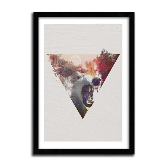 Affiche DAYLIGHT MOON by ROBERT FARKAS ArtAndToys