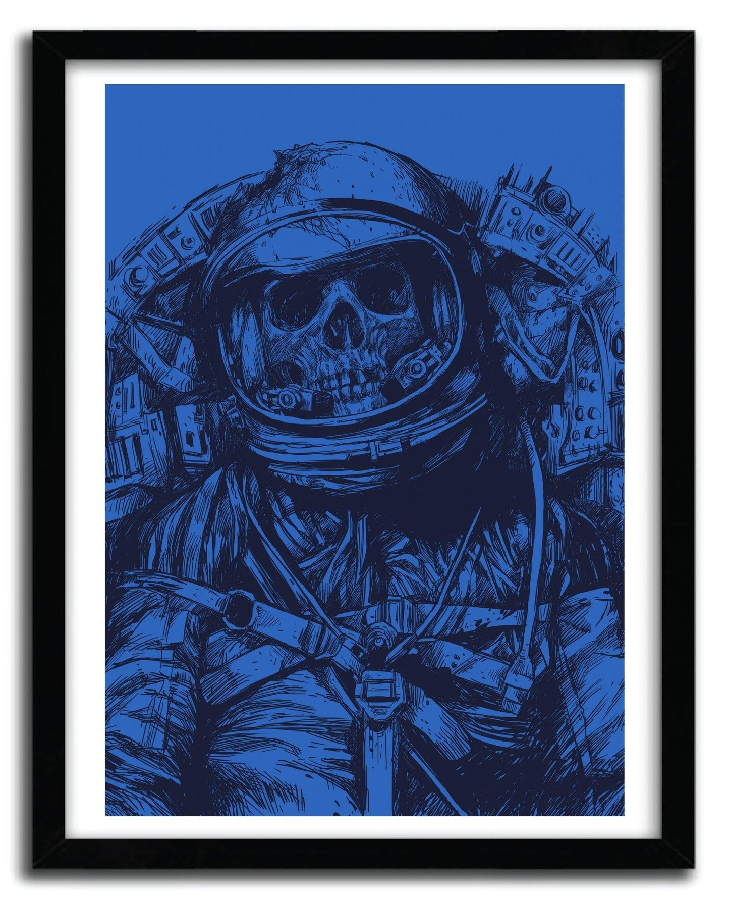 Affiche DEAD ASTRONAUT by CARBINE ArtAndToys