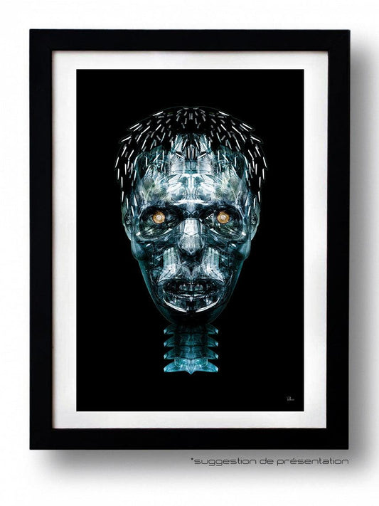 Affiche DEAD & BLUE par Rubiant ArtAndToys