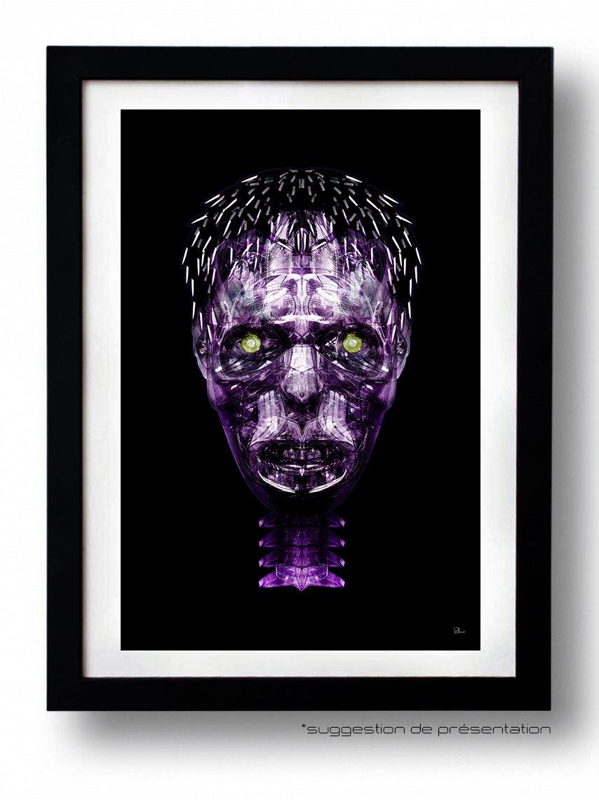 Affiche DEAD & PURPLE par Rubiant ArtAndToys