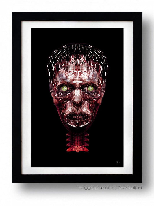 Affiche DEAD & RED par Rubiant ArtAndToys