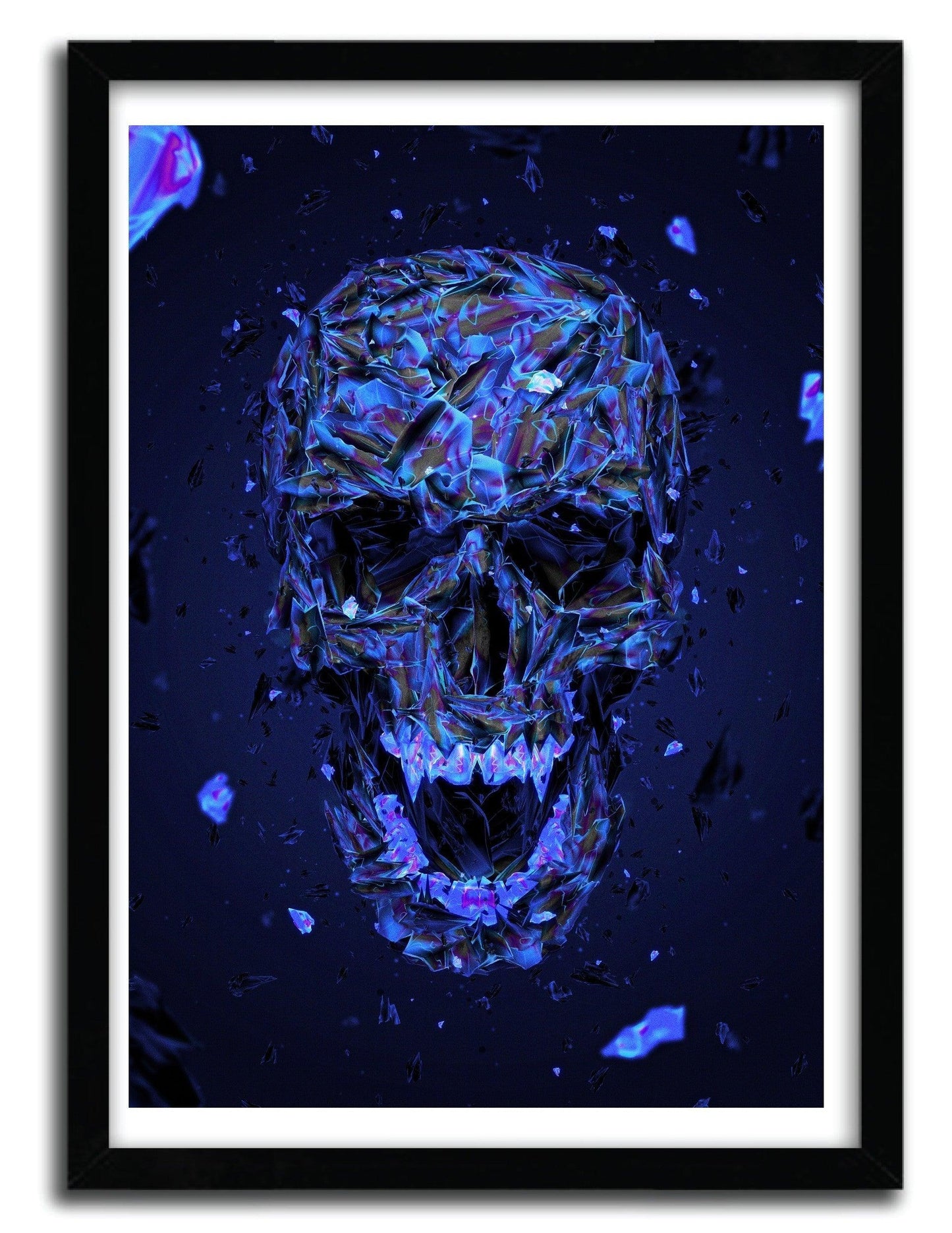 Affiche DISSOLVE BLUE  by Mart Biemans ArtAndToys