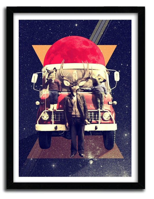 Affiche EL CAMION by Ali Gulec ArtAndToys