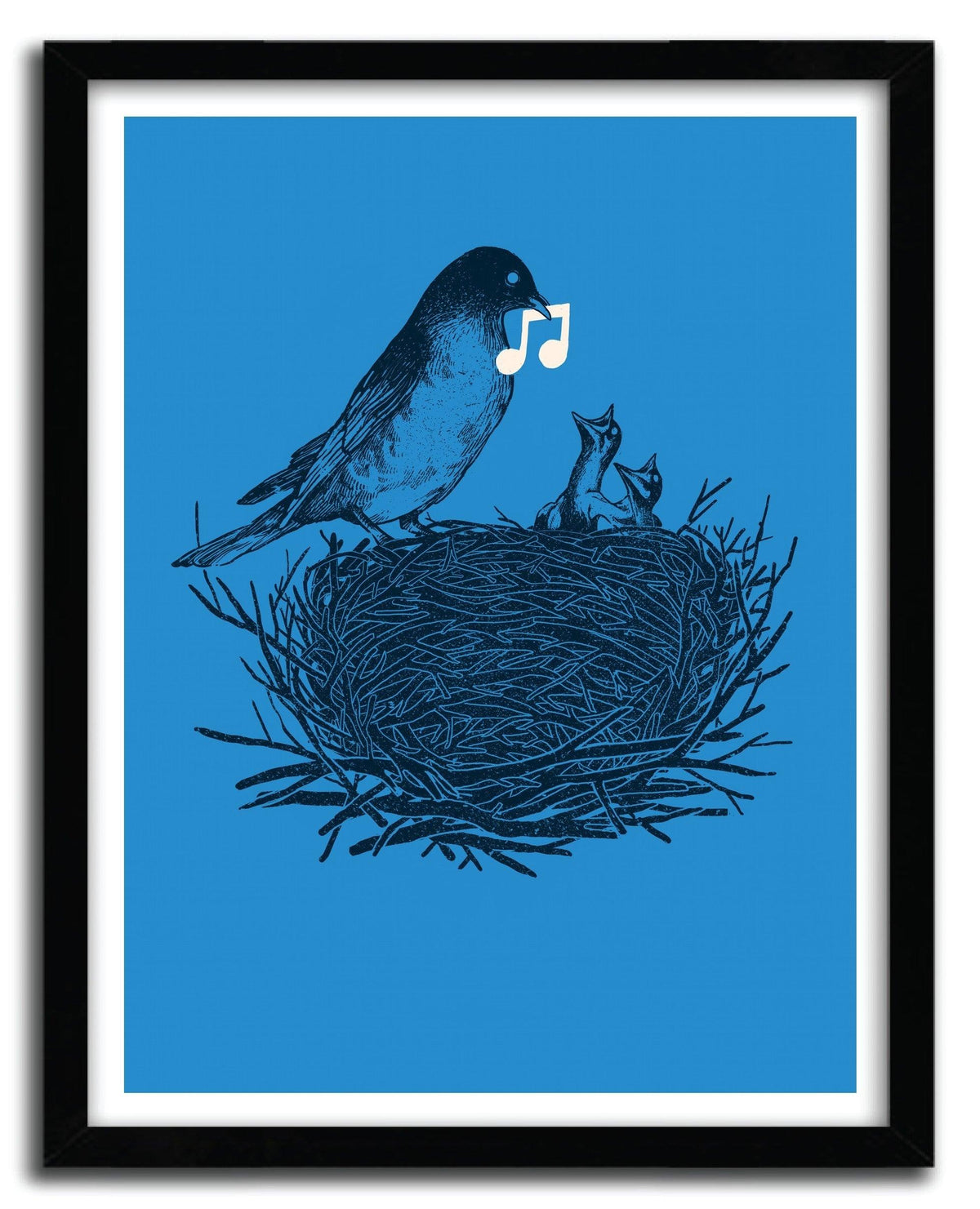 Affiche FEED THE BIRDS by CARBINE ArtAndToys