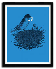 Affiche FEED THE BIRDS by CARBINE ArtAndToys