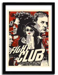 Affiche FIGHT CLUB par JOSHUA BUDICH ArtAndToys