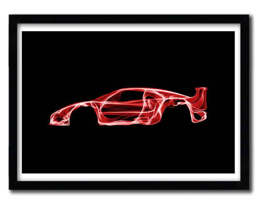 Affiche Ferrari F40 par OCTAVIAN MIELU ArtAndToys