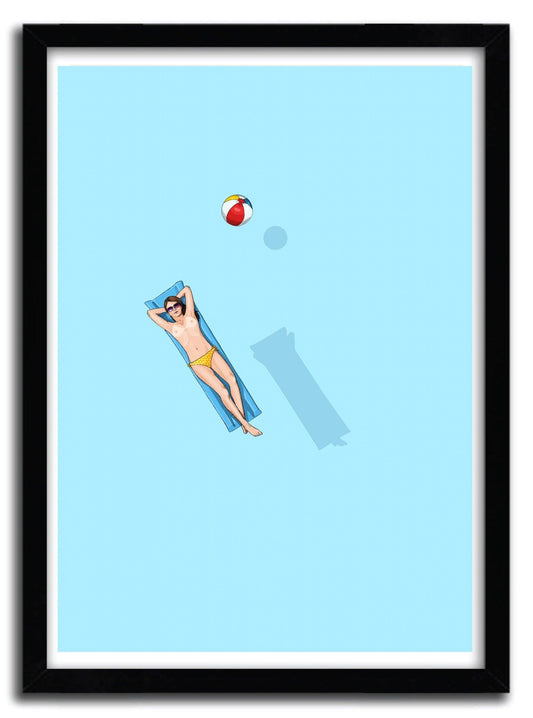 Affiche Float Under the Sun by JASON RATLIFF ArtAndToys