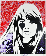 Affiche Françoise Hardy: You complete me by PURE EVIL ArtAndToys