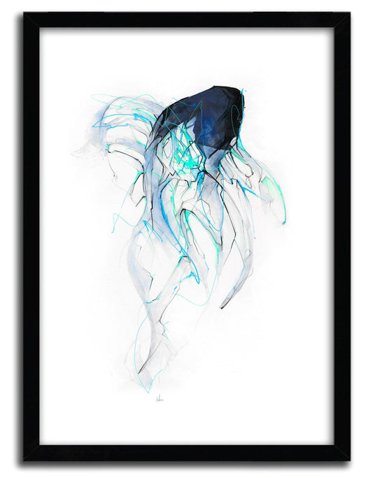 Affiche GHOST FISH par ALEXIS MARCOU ArtAndToys