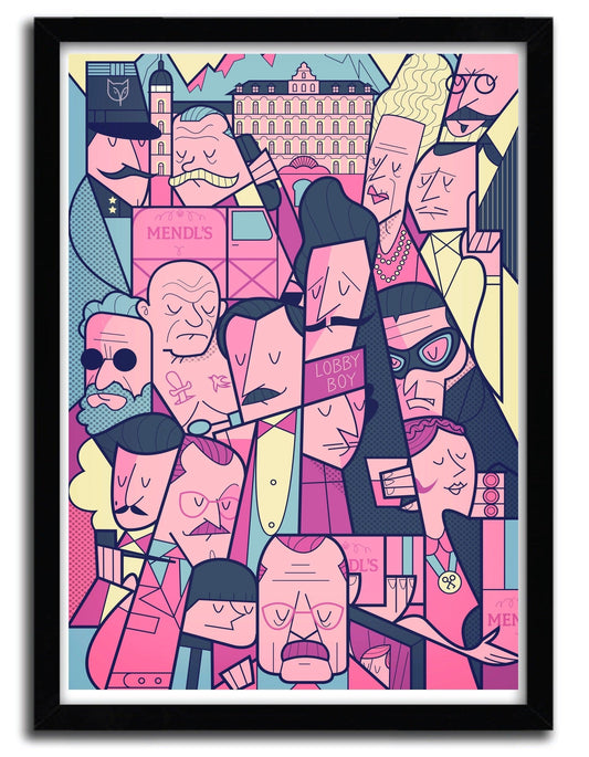 Affiche GRAND HOTEL par Ale Giorgini ArtAndToys