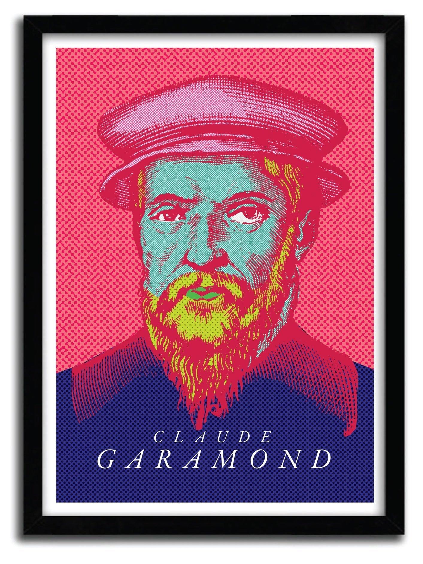 Affiche Garamond par Francesco Stefanini ArtAndToys